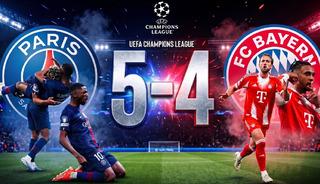 Şampiyonlar Ligi'nde bir şey yaşandı! PSG Bayern ma&ccedil;ında 9 gol atıldı sosyal medya karıştı: İyi ki elenmişiz...