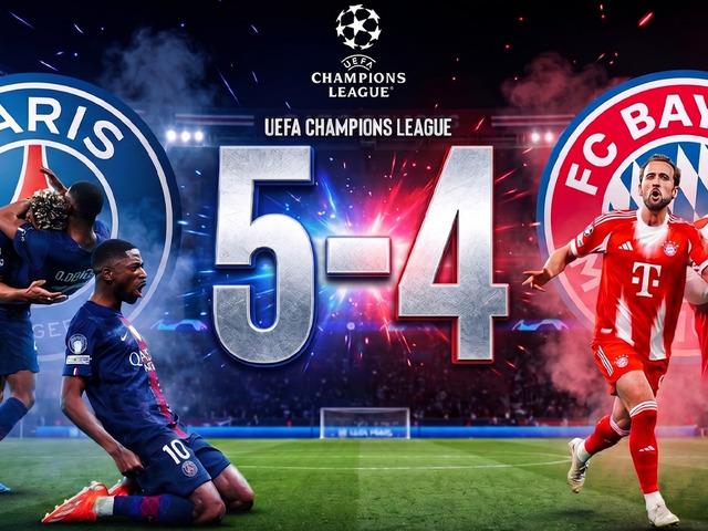 Şampiyonlar Ligi'nde bir şey yaşandı! PSG Bayern ma&ccedil;ında 9 gol atıldı sosyal medya karıştı: İyi ki elenmişiz...