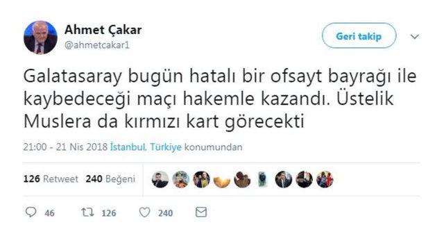 Ahmet Çakar Galatasaray