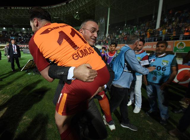 Galatasaray'da liderlik sevinci