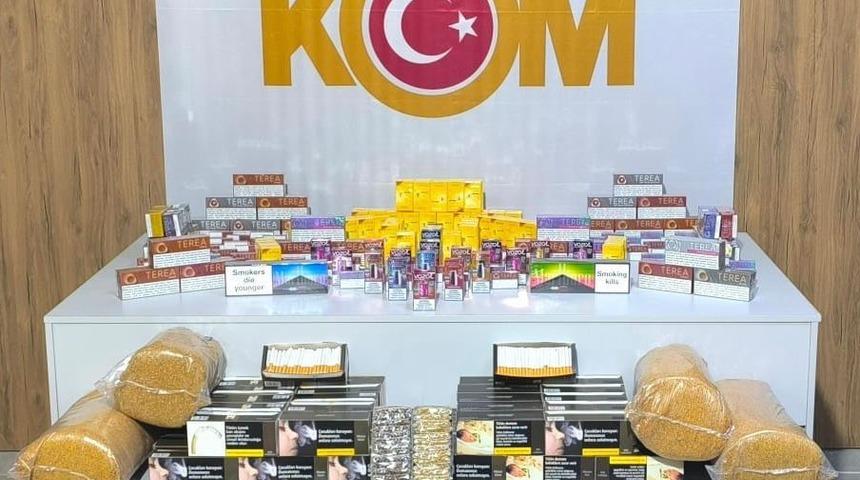 Samsun'da ka&ccedil;ak&ccedil;ılık operasyonunda 2 zanlı yakalandı