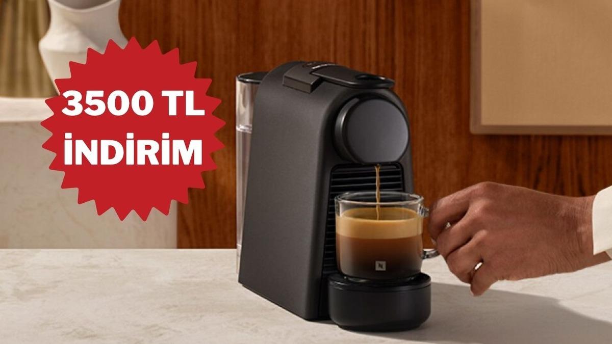 Kahve keyfinizi katlayın: Nespresso'da bugüne özel kaçırılmayacak indirim
