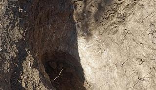 Tekirdağ&rsquo;da mezarlıkta define aradılar