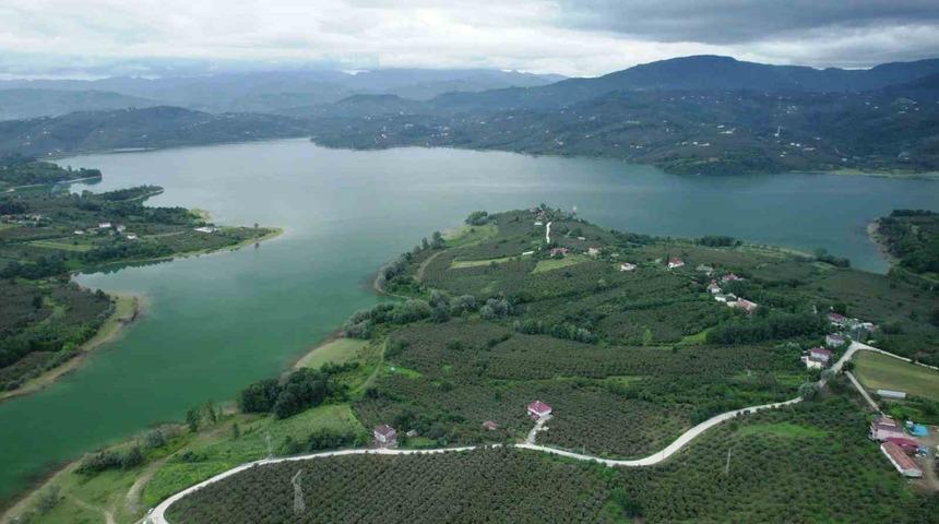 Yağmurlar Samsun&rsquo;a i&ccedil;me suyu sağlayan barajları doldurup taşırdı