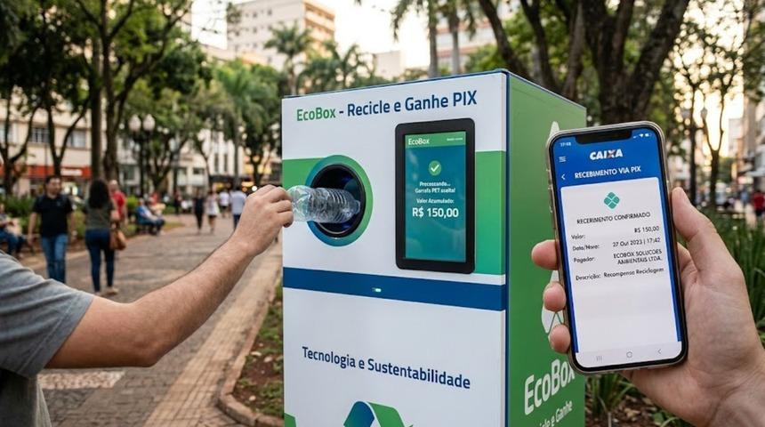 Akıllı makineler faaliyette: &Ccedil;&ouml;p&uuml;n&uuml; buraya atan para kazanacak!