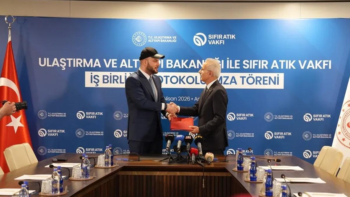 Sıfır atık temelli ulaştırma ve altyapı d&ouml;n&uuml;ş&uuml;m&uuml; i&ccedil;in imzalar atıldı 2