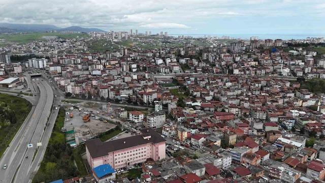 Samsun’da kentsel dönüşümde yıkım başladı 4