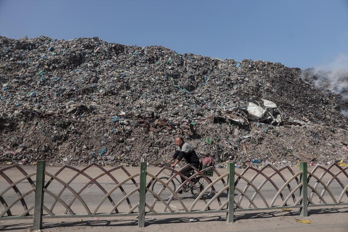 Gazze de &ccedil;&ouml;p krizi: Salgın riski b&uuml;y&uuml;yor! 5