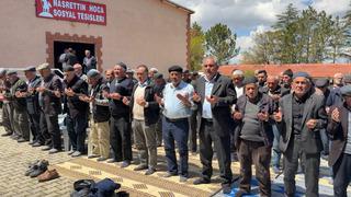  Nasreddin Hoca Mahallesi'nde yağmur ve şükür duası