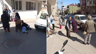 Yolun karşısına geçerken ticari aracın çarptığı yaşlı kadın hayatını kaybetti