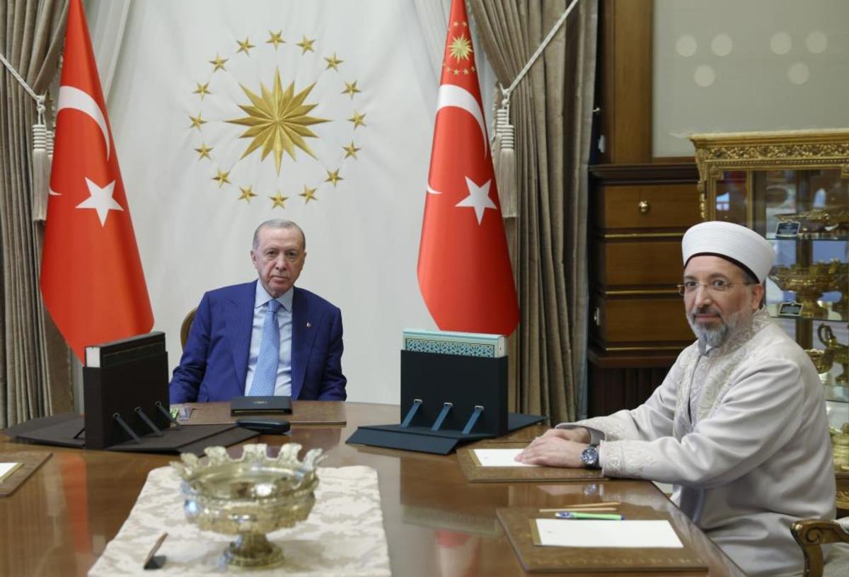 Cumhurbaşkanı Erdoğan, T&uuml;rkiye Diyanet Vakfına kurban bağışında bulundu 1