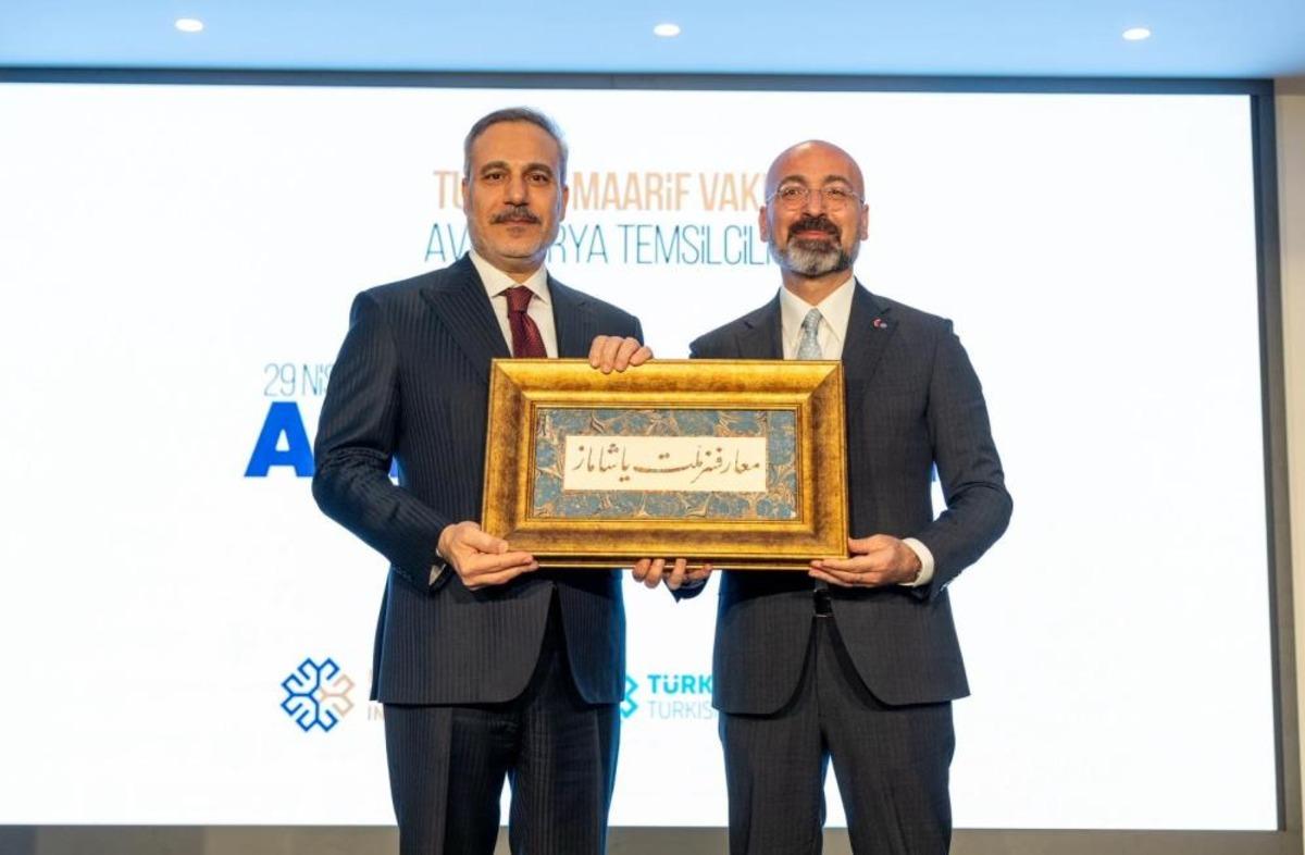 Bakan Fidan, T&uuml;rkiye Maarif Vakfı Viyana Kamp&uuml;s&uuml; n&uuml;n a&ccedil;ılışına katıldı 3