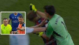 Rakibine yumruk atıp bayıltan Esteban Andrada'ya rekor ceza! Bir daha forma giyemeyecek