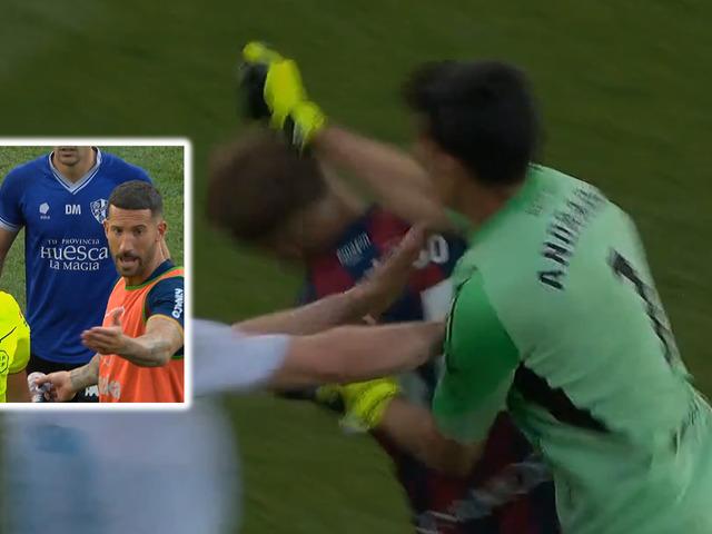 Rakibine yumruk atıp bayıltan Esteban Andrada'ya rekor ceza! Bir daha forma giyemeyecek