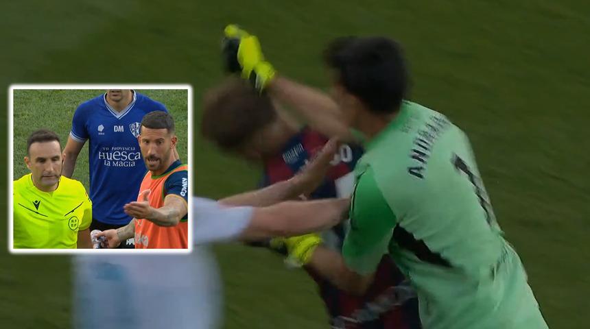 Rakibine yumruk atıp bayıltan Esteban Andrada'ya rekor ceza! Bir daha forma giyemeyecek