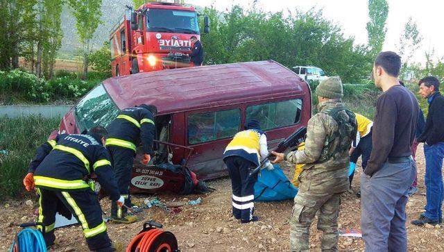 Kahramanmaraş’ta trafik kazası: 1 ölü