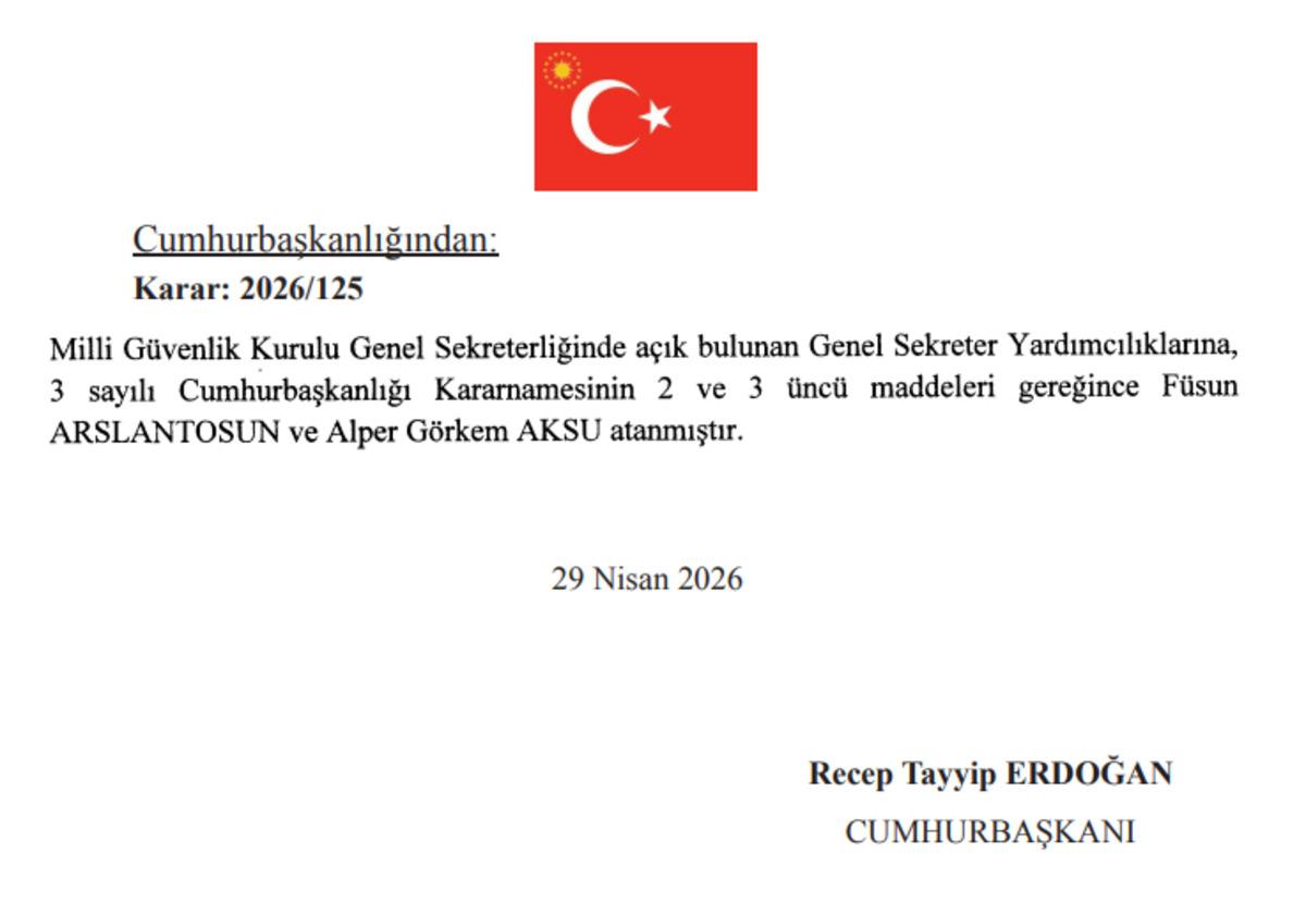 Atama Kararları Resmi Gazete de: Nevşehir Valisi Ali Fidan Emniyet Genel M&uuml;d&uuml;r&uuml; olarak atandı 6