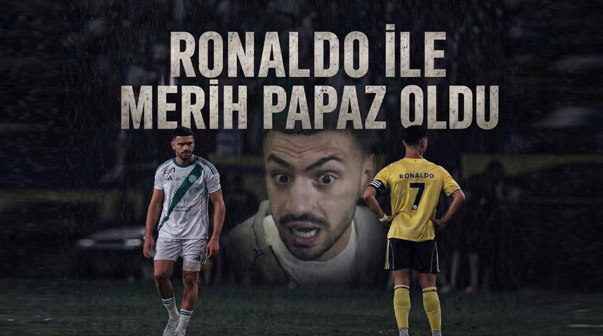 Merih Demiral ile Cristiano Ronaldo papaz oldu! Ma&ccedil; sonu kapıştılar