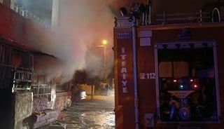 D&ouml;rtyol&rsquo;da ev yangını