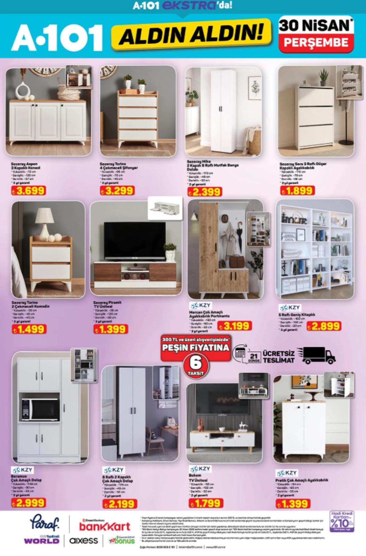 A101 e iPhone 17 Pro Max geliyor! 30 Nisan 2026 A101 kataloğu 16