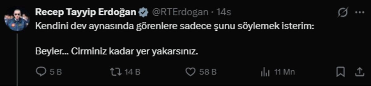 Cumhurbaşkanı Erdoğan ın sözlerine argo çeviri! Grok fena çuvalladı 2