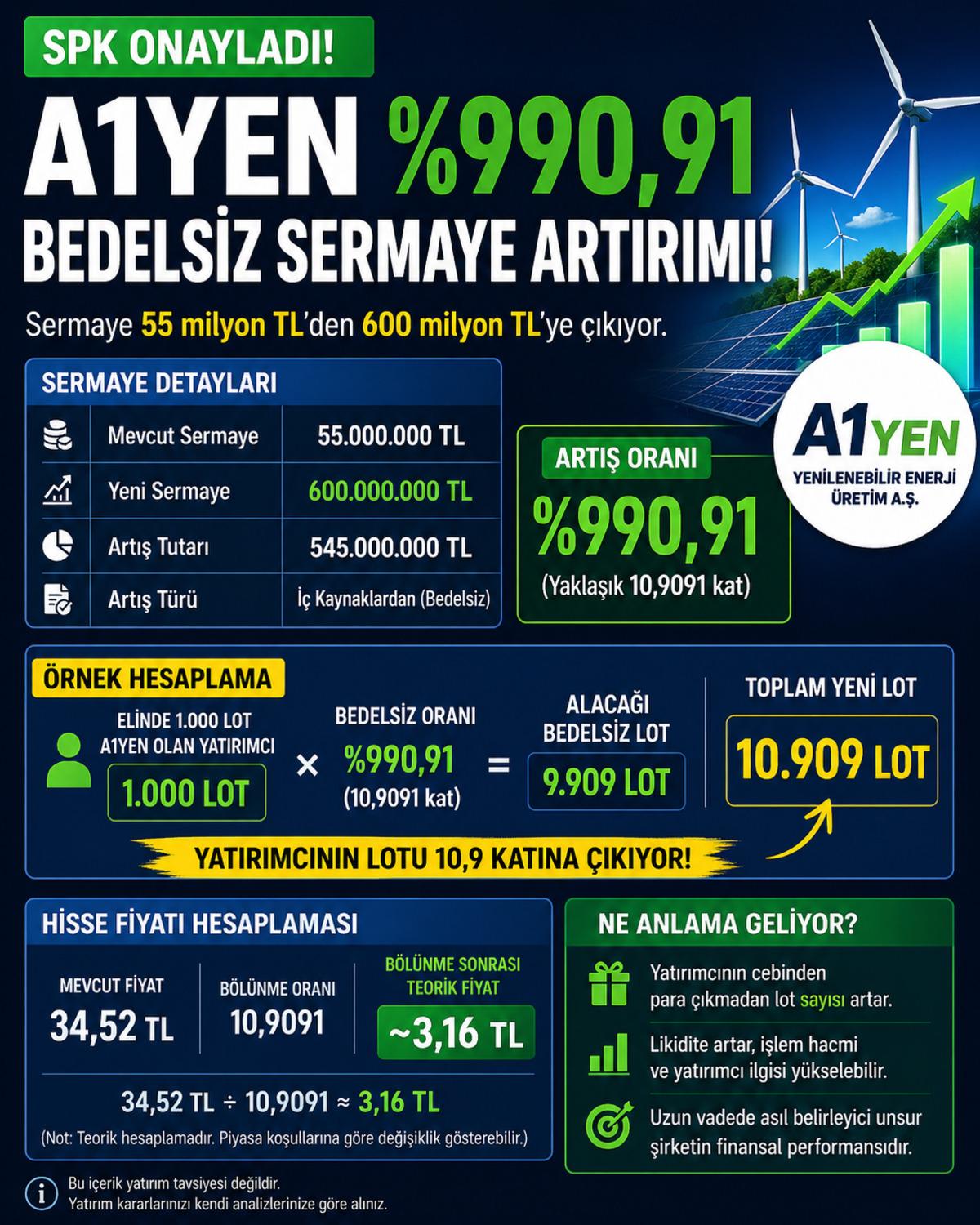 A1YEN y&uuml;zde 990 bedelsiz yapıyor! Lotunuz 10 katına &ccedil;ıkacak, G&ouml;rsel 1