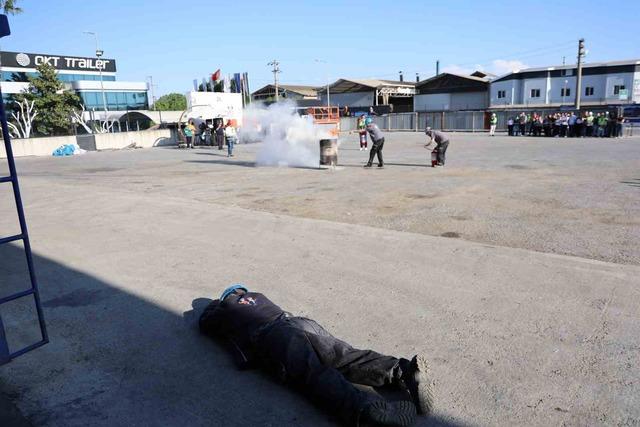 112 g&ouml;revlileri tatbikatı ger&ccedil;ek zannetti 6