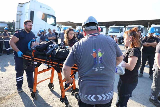 112 g&ouml;revlileri tatbikatı ger&ccedil;ek zannetti 2