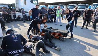 112 g&ouml;revlileri tatbikatı ger&ccedil;ek zannetti