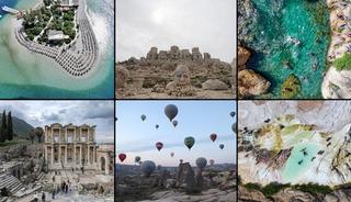 Turizmde 1. &ccedil;eyrek geliri 9 milyar 896 milyon 456 bin dolar oldu