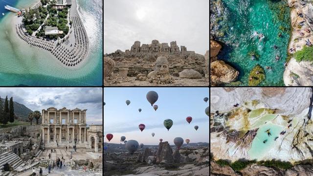 Turizmde 1. çeyrek geliri 9 milyar 896 milyon 456 bin dolar oldu