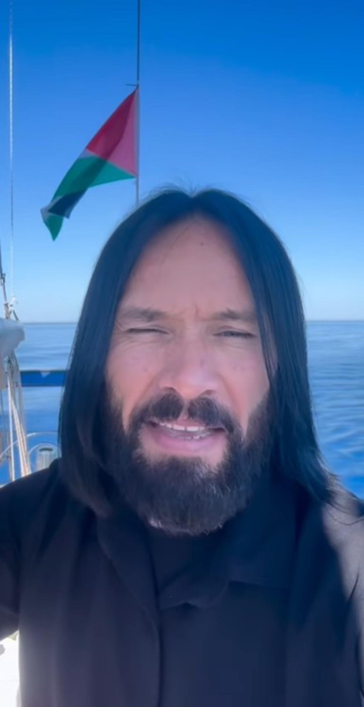 Sumud Filosu aktivisti yerli John Wick &Ouml;mer saldırı anını anlattı!  Korkmuyoruz   3