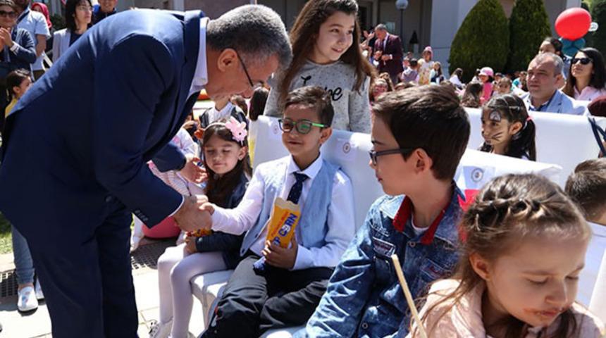 Çankaya Köşkü'nde 23 Nisan coşkusu