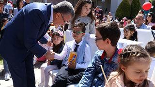 Çankaya Köşkü'nde 23 Nisan coşkusu