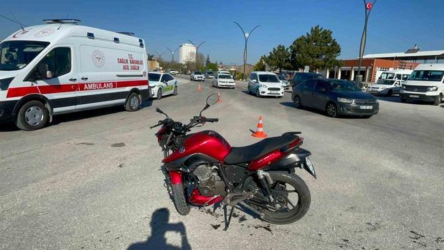 Karaman&rsquo;da motosiklet kazası: 1 yaralı 2