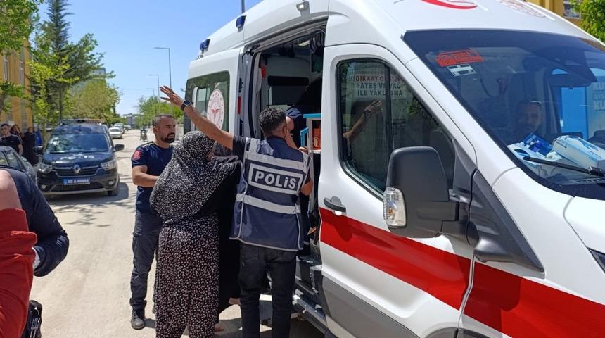 Komşu kavgasında 1 kadın yaralandı