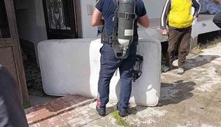 Van&rsquo;da ev yangını