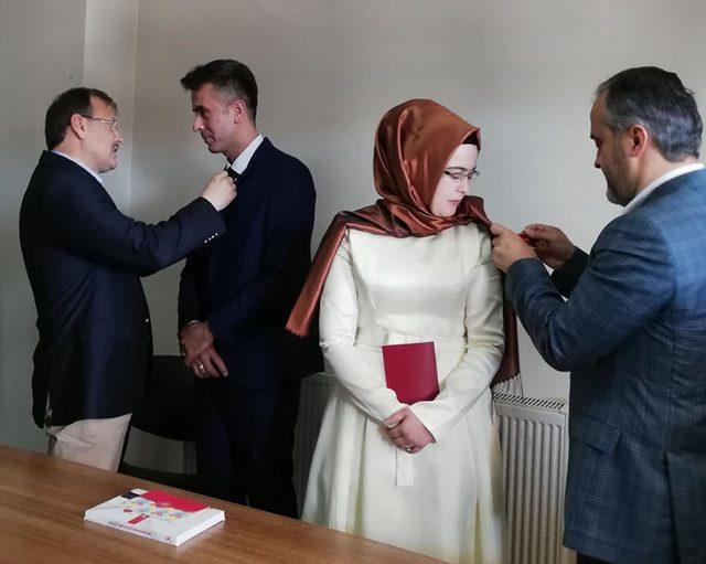 Başbakan Yardımcısı Çavuşoğlu, nikah şahidi oldu