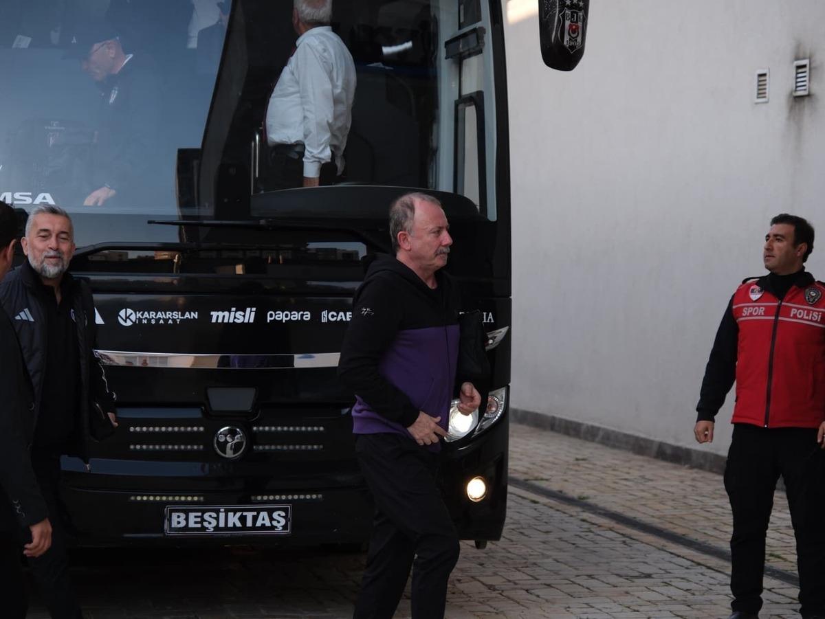 Beşiktaş kafilesi Gaziantep’te 2