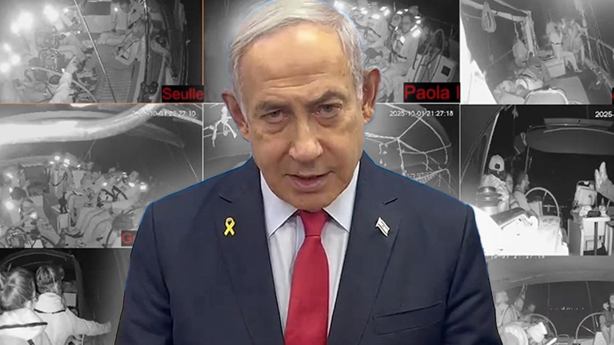 Netanyahu, ablukayı delip Gazze'ye yardım götürmek isteyen aktivistlerle alay etti