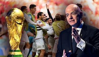 Infantino'dan İran a&ccedil;ıklaması! D&uuml;nya Kupası'nda yer alacak mı?