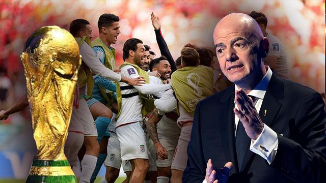 Infantino'dan İran açıklaması! Dünya Kupası'nda yer alacak mı?