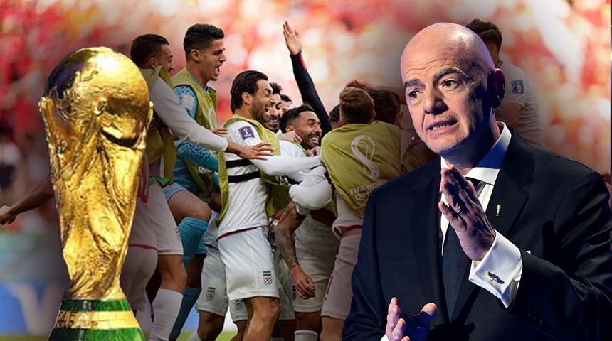 Infantino'dan İran a&ccedil;ıklaması! D&uuml;nya Kupası'nda yer alacak mı?