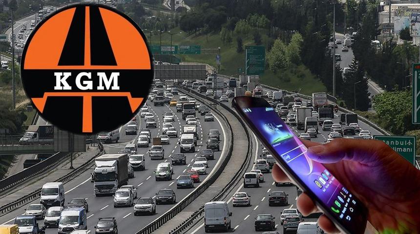 Vatandaşlar dikkat! Telefonlara gelen 'HGS borcu' mesajlarıyla ilgili KGM'den a&ccedil;ıklama