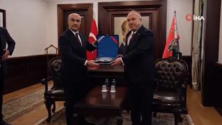 Emniyet Genel Müdürlüğünde devir teslim: Ali Fidan, görevi Mahmut Demirtaş’tan devraldı
