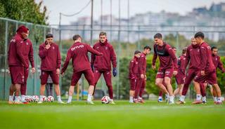 Trabzonspor, G&ouml;ztepe ma&ccedil;ı hazırlıklarını s&uuml;rd&uuml;rd&uuml;