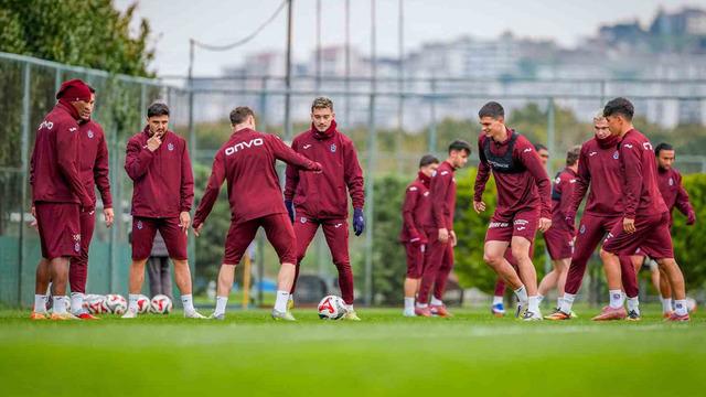 Trabzonspor, Göztepe maçı hazırlıklarını sürdürdü