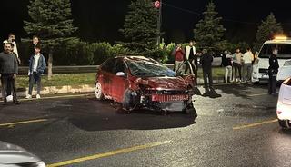 Niğde'de otomobil devrildi, 1 kişi yaralandı