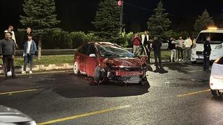 Niğde'de otomobil devrildi, 1 kişi yaralandı