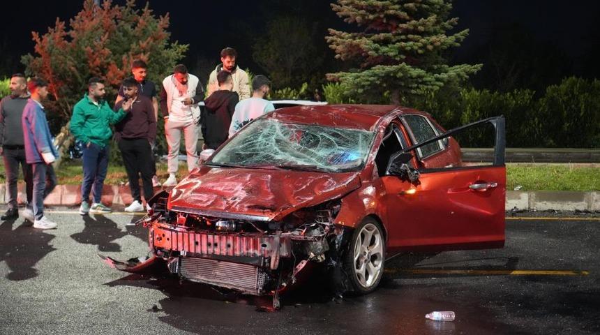 Niğde'de kontrolden &ccedil;ıkan otomobil takla attı: 1 yaralı